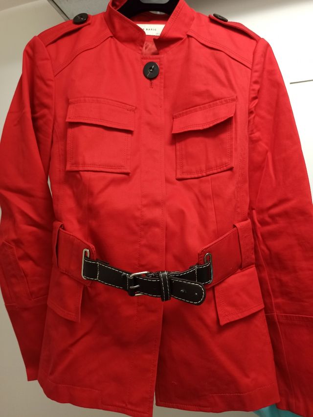 Cazadora/ blazers con cinturón