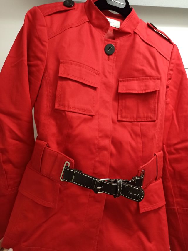 Cazadora/ blazers con cinturón