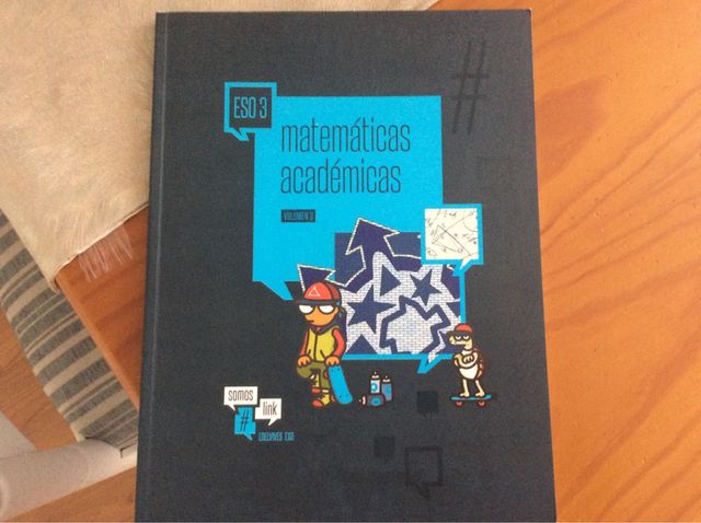 Libro 3ESO matemáticas académicas tercer trimestre