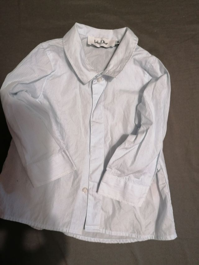 camisa de bebé dior