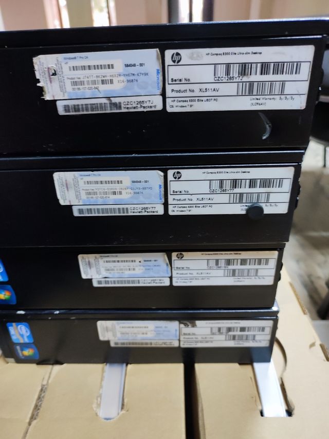 HP sobremesa i3 con Windows 7