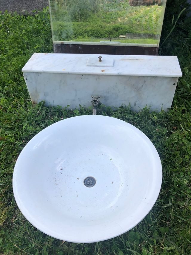 Piezas lavabo  antiguo