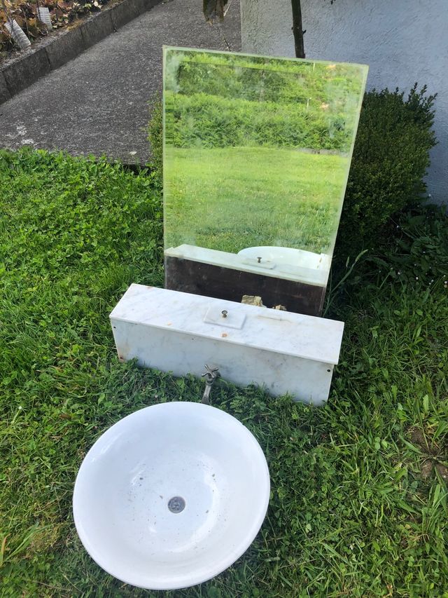 Piezas lavabo  antiguo