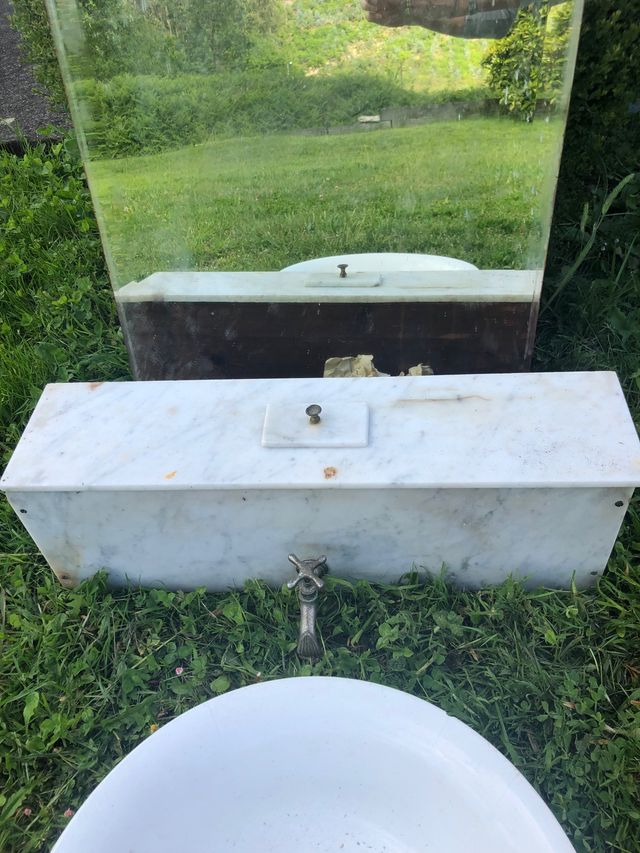 Piezas lavabo  antiguo