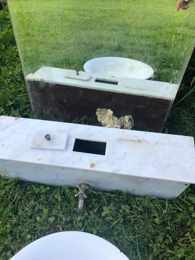 Piezas lavabo  antiguo