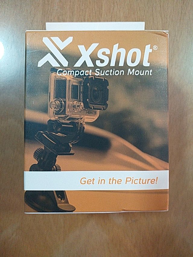 Ventosa para sujetar cámaras Gopro extrafuerte.