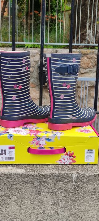 Botas de agua Joules de segunda mano en WALLAPOP