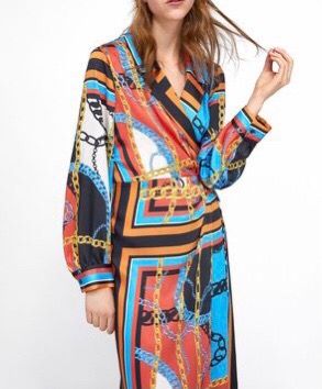 Vestido cadenas zara Clearance