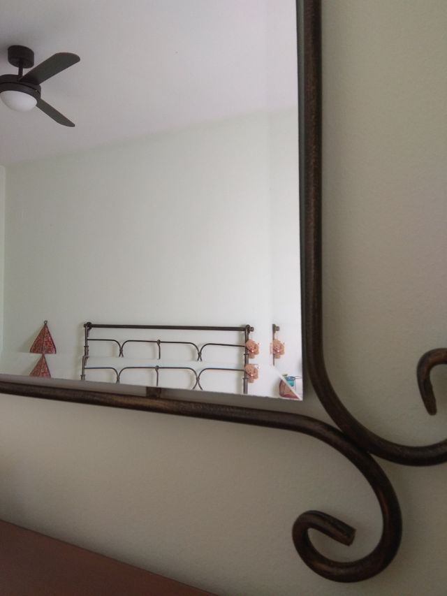 Espejo de forja.Bajado de precio