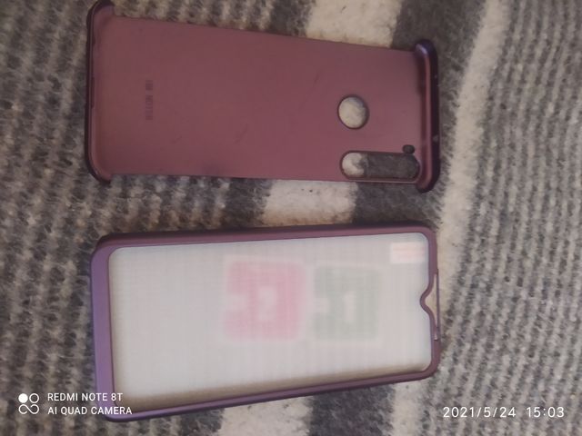 carcasa y protector de movil