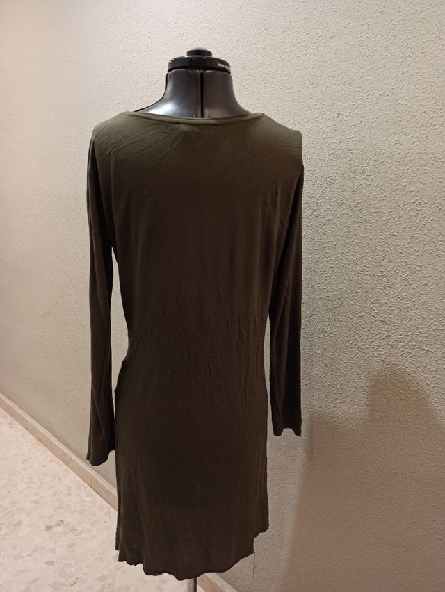 Blusa larga básica chica talla M