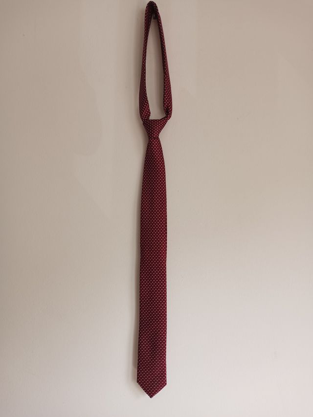 Corbata granate elegante