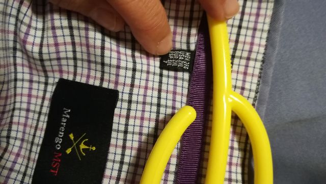 Camisa de vestir azulada