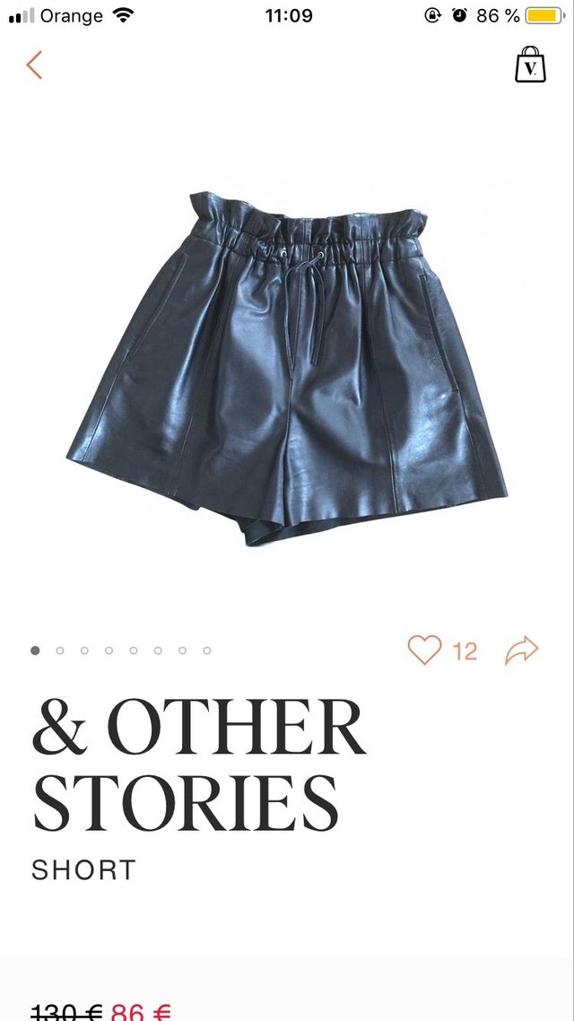 Short de piel & Other Stories talla 36