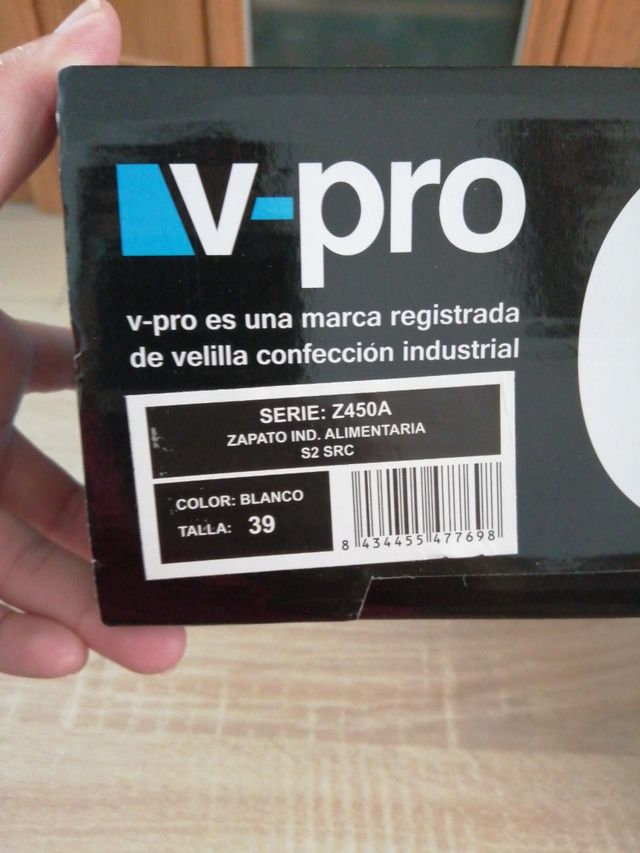 zapato de seguridad para hosteleria