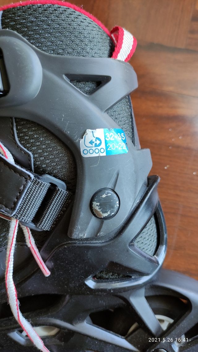 patines en linea + protectores regalo