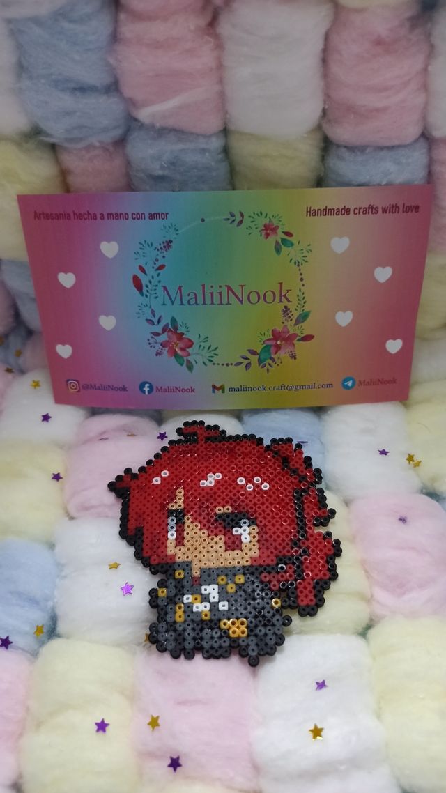 Diluc Hama Beads