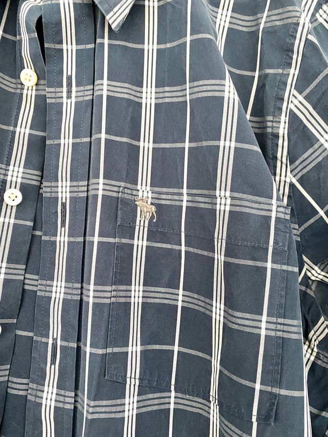 Camisa a cuadros Abercrombie & Fitch