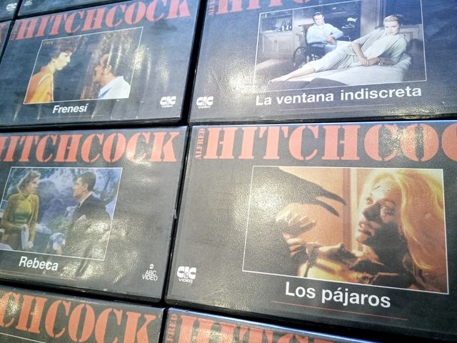 "Alfred Hitchcock"22 Películas Colección VHS negoc