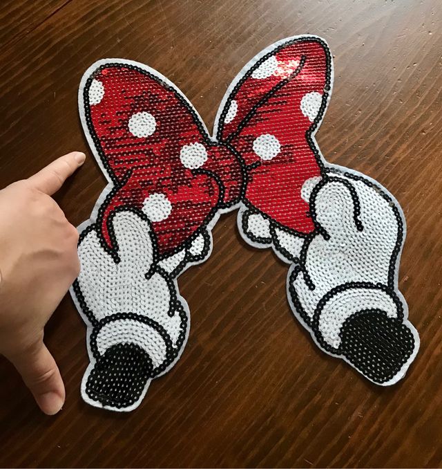 Parche lentejuelas Minnie mouse