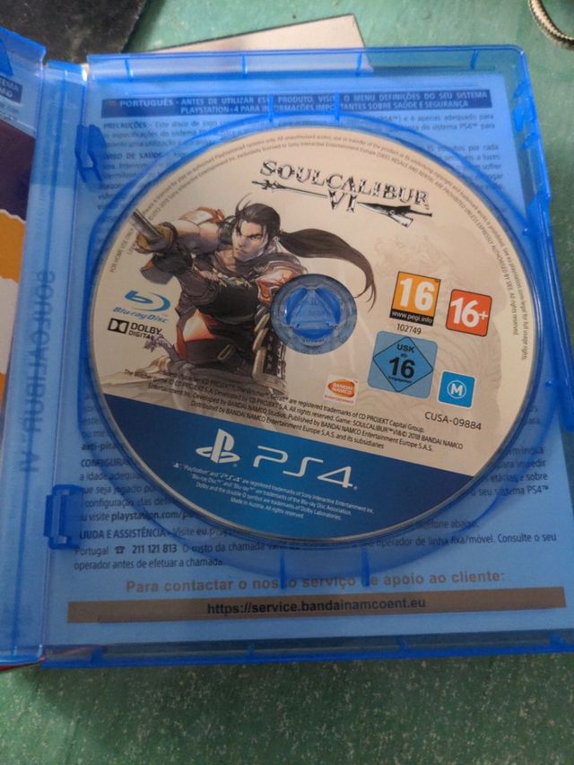 Soul calibur VI Ps4 steelbook