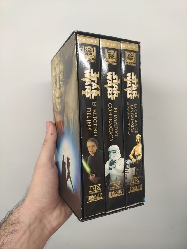 Trilogía Star Wars VHS THX