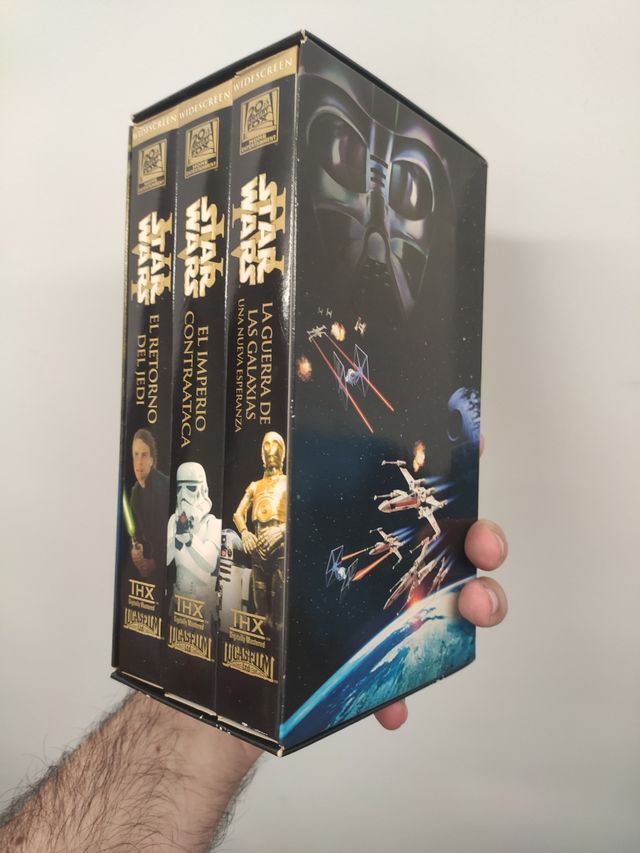 Trilogía Star Wars VHS THX