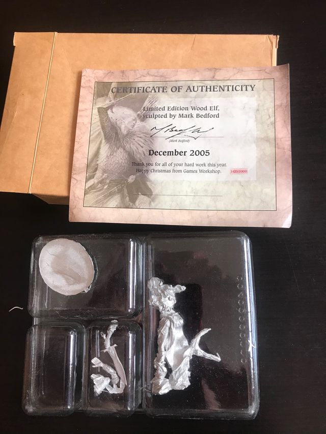 Warhammer bits wood elf limited edition 