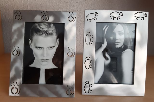 Lote 4 portarretratos.