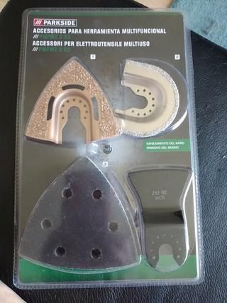 Accesorios para herramienta multifuncional Parksid de segunda mano por 10  EUR en Madrid en WALLAPOP