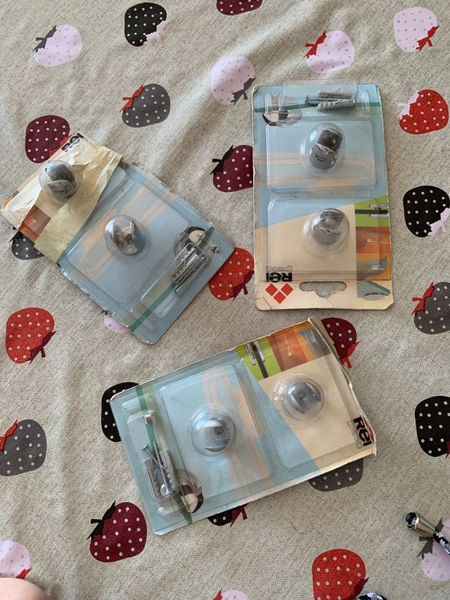 3 apliques de pared (3€ los 3)