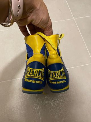 Botas boxeo CHARLIE talla 38 de segunda mano por 20 EUR en Madrid en  WALLAPOP