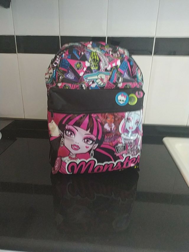 mochila monster high sin estrenar