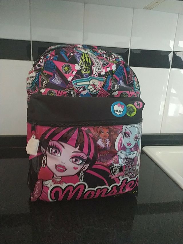 mochila monster high sin estrenar