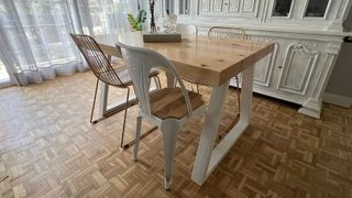 Mesas de comedor artesanales en madera maciza