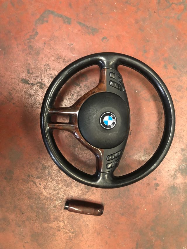 Volante bmw e39 e46 de madera