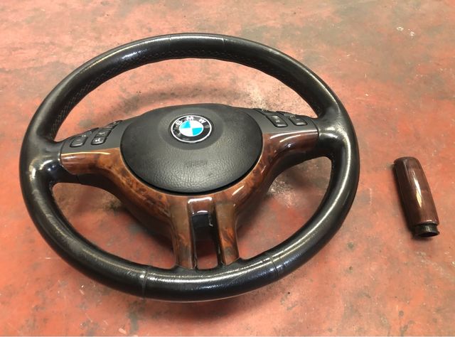 Volante bmw e39 e46 de madera