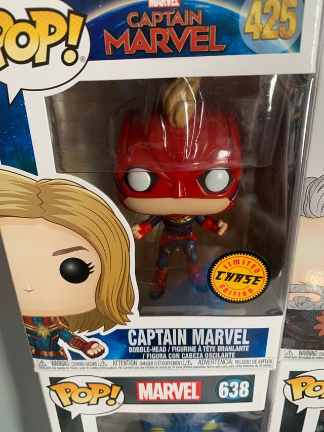 Captain Marvel Funko Pop Chase