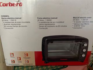 Mini horno Corbero CHSG2042B 42L negro 1500W Electrodomésticos Web