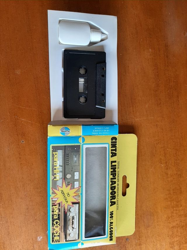 limpiacintas vintage