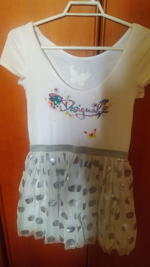 vestido desigual 9/10 años