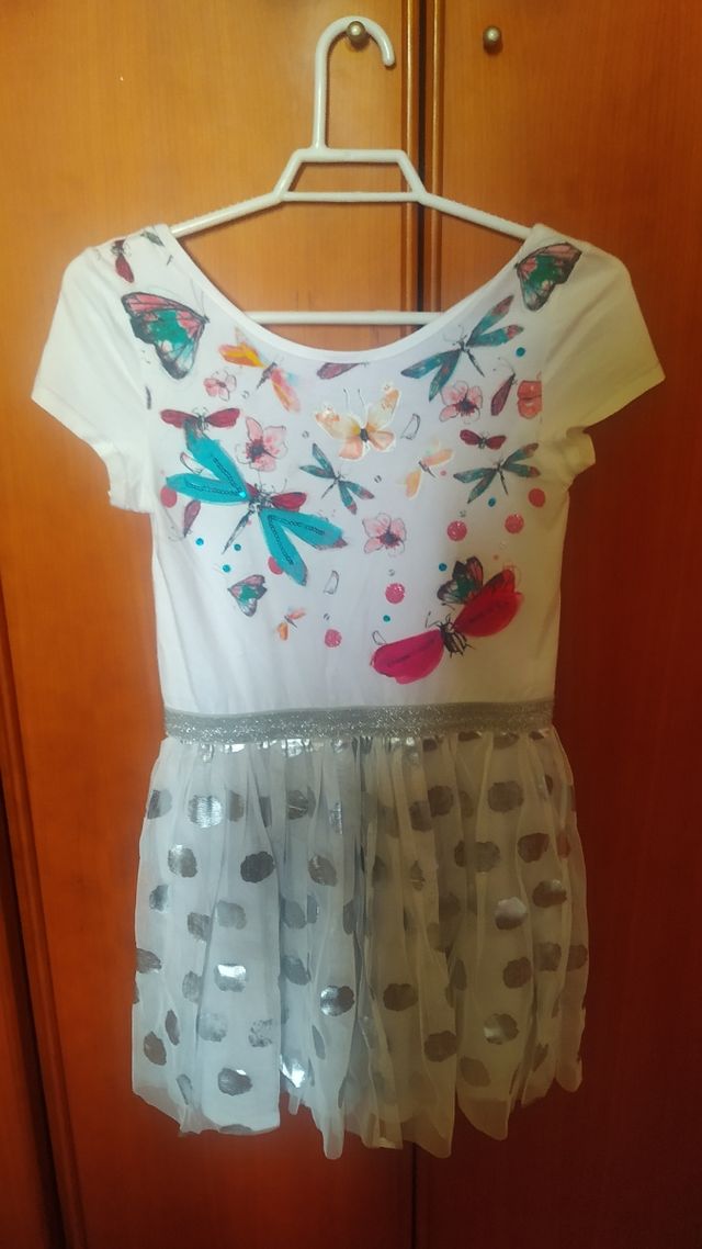vestido desigual 9/10 años