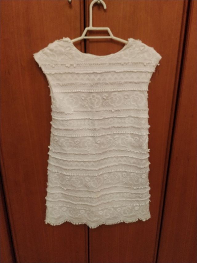 vestido zara 9/10 años