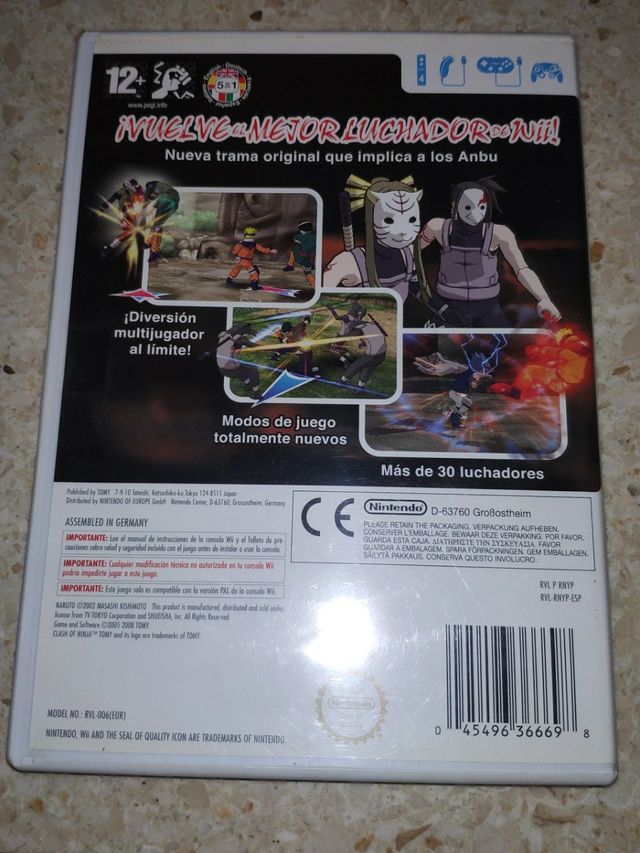 GIOCO WII - NARUTO CLASH NINJA 2 (IN NAVE)