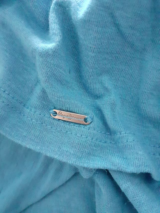 Camiseta mujer azul Pepe Jeans XS nueva