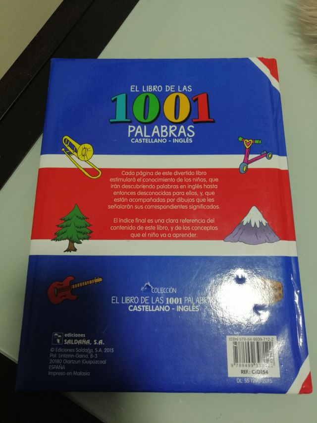 Libro infantil de ingles