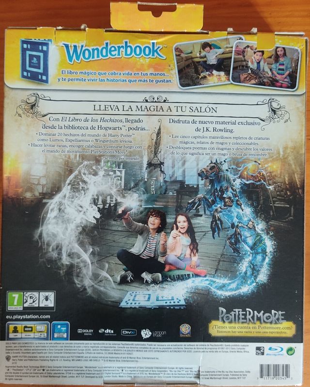 Juego Wonderbook El libro de los hechizos para PS3