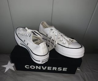 converse plataforma 36.5