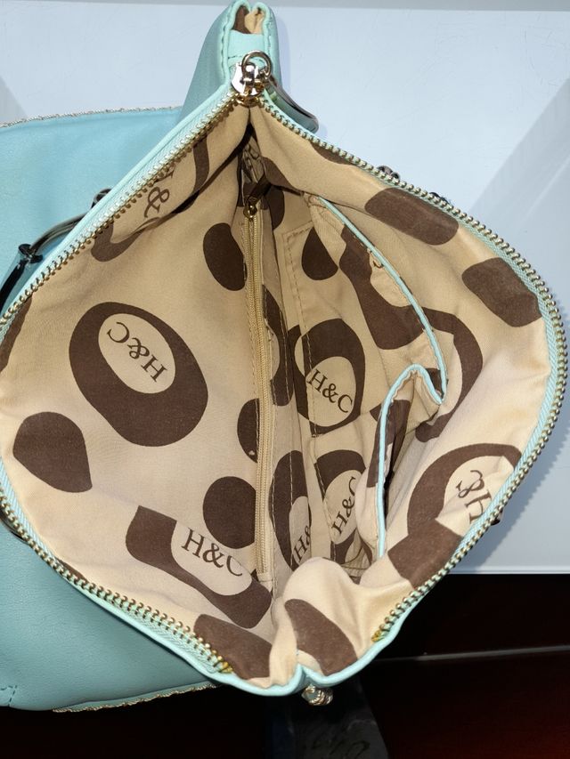 bolso verde agua sin estrenar