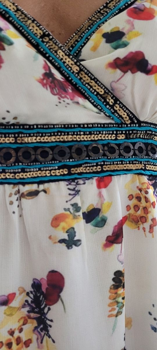 Vestido largo de verano.